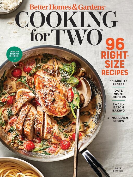 Title details for Better Homes & Gardens Cooking for Two by Dotdash Meredith - Available